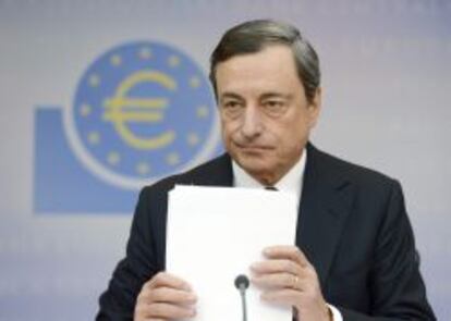 El presidente del Banco Central Europeo (BCE), Mario Draghi.