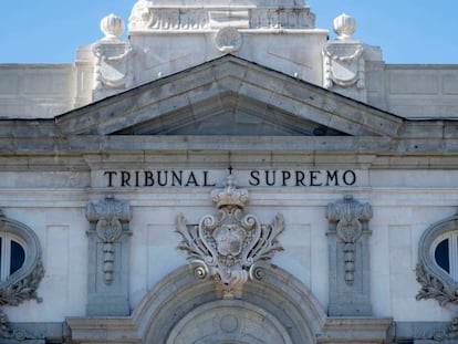 El edificio del Tribunal Supremo, en Madrid.