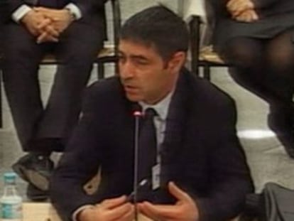 El major de los Mossos responsabiliza también a Policía y Guardia Civil del fracaso del 1-O