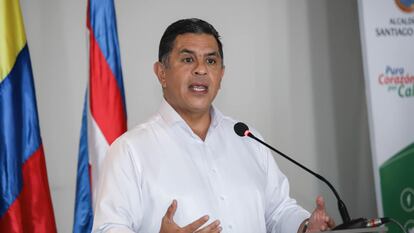 Jorge Iván Ospina, alcalde de Cali, en enero de 2023.