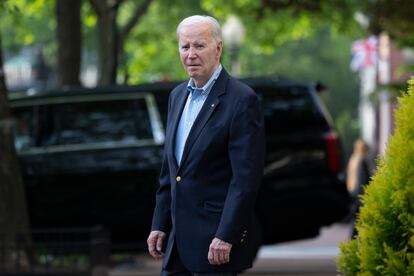 El presidente de Estados Unidos, Joe Biden, el pasado sábado.