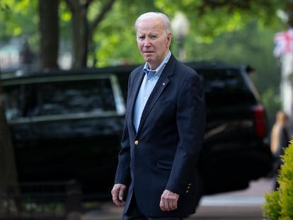 El presidente de Estados Unidos, Joe Biden, el pasado sábado.