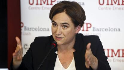 L'alcaldessa de Barcelona, Ada Colau, en una foto d'arxiu.