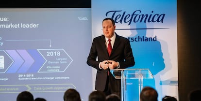 El consejero delegado de Telefónica Deutschland, Markus Haas.