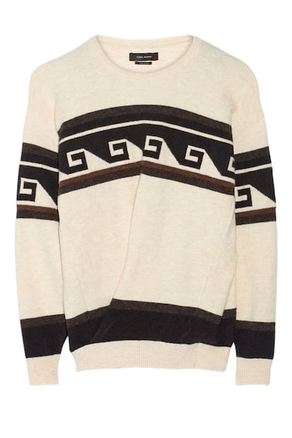 Sudadera oversize con greca de Isabel Marant (c.p.v.)