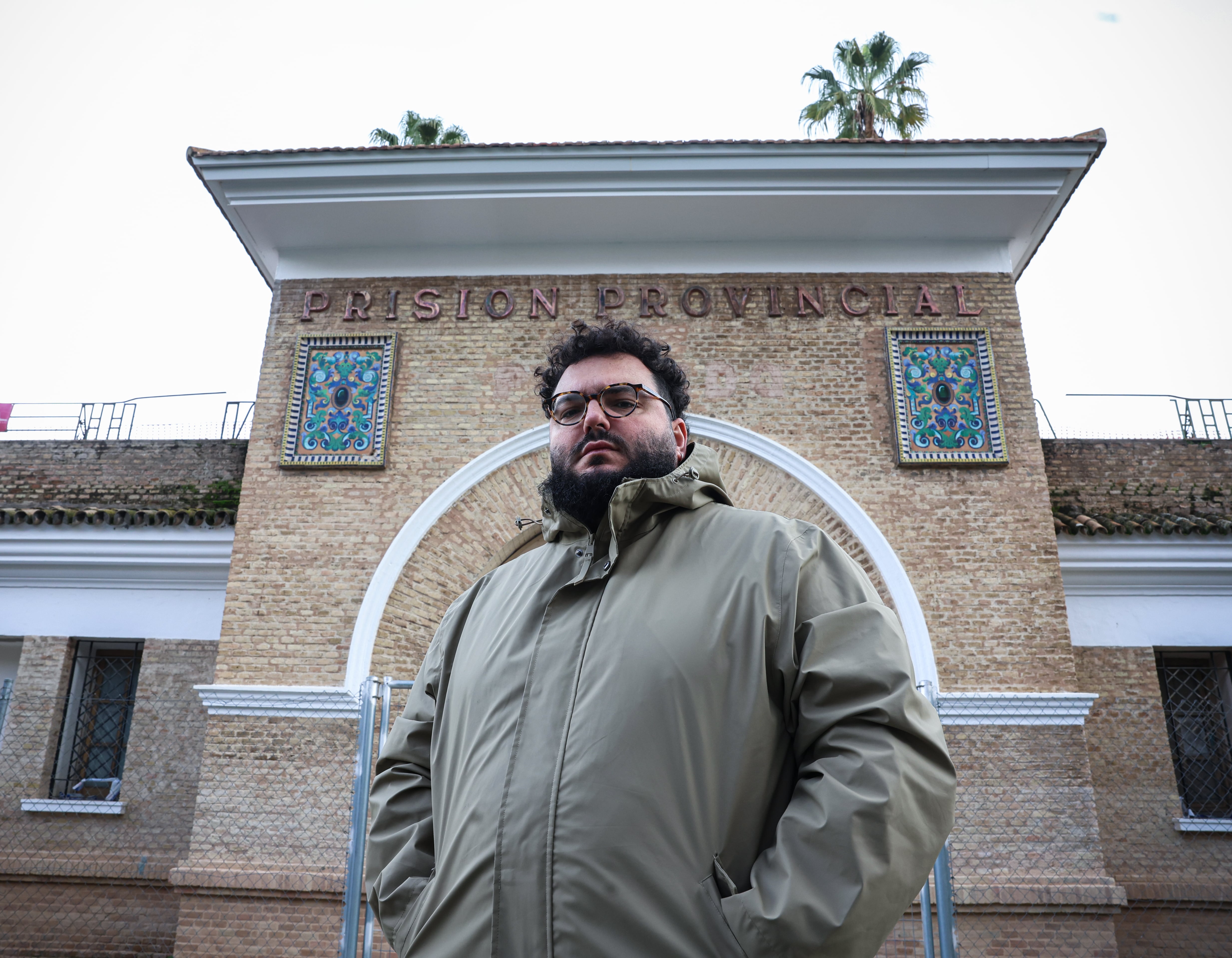 Lucas Melcón, en Sevilla.