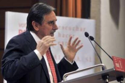 El portavoz de Economía del PSOE, Valeriano Gómez. EFE/Archivo