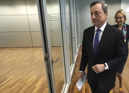 El presidente del Banco Central Europeo (BCE), Mario Draghi.