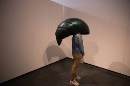 Exposición "Querer parecer noche " en el Centro de Arte Dos de Mayo de la Comunidad de Madrid.