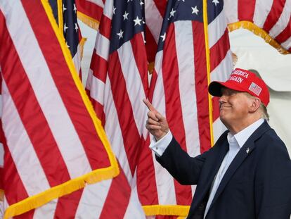 El expresidente de EE UU y candidato a la presidencia, Donald Trump.