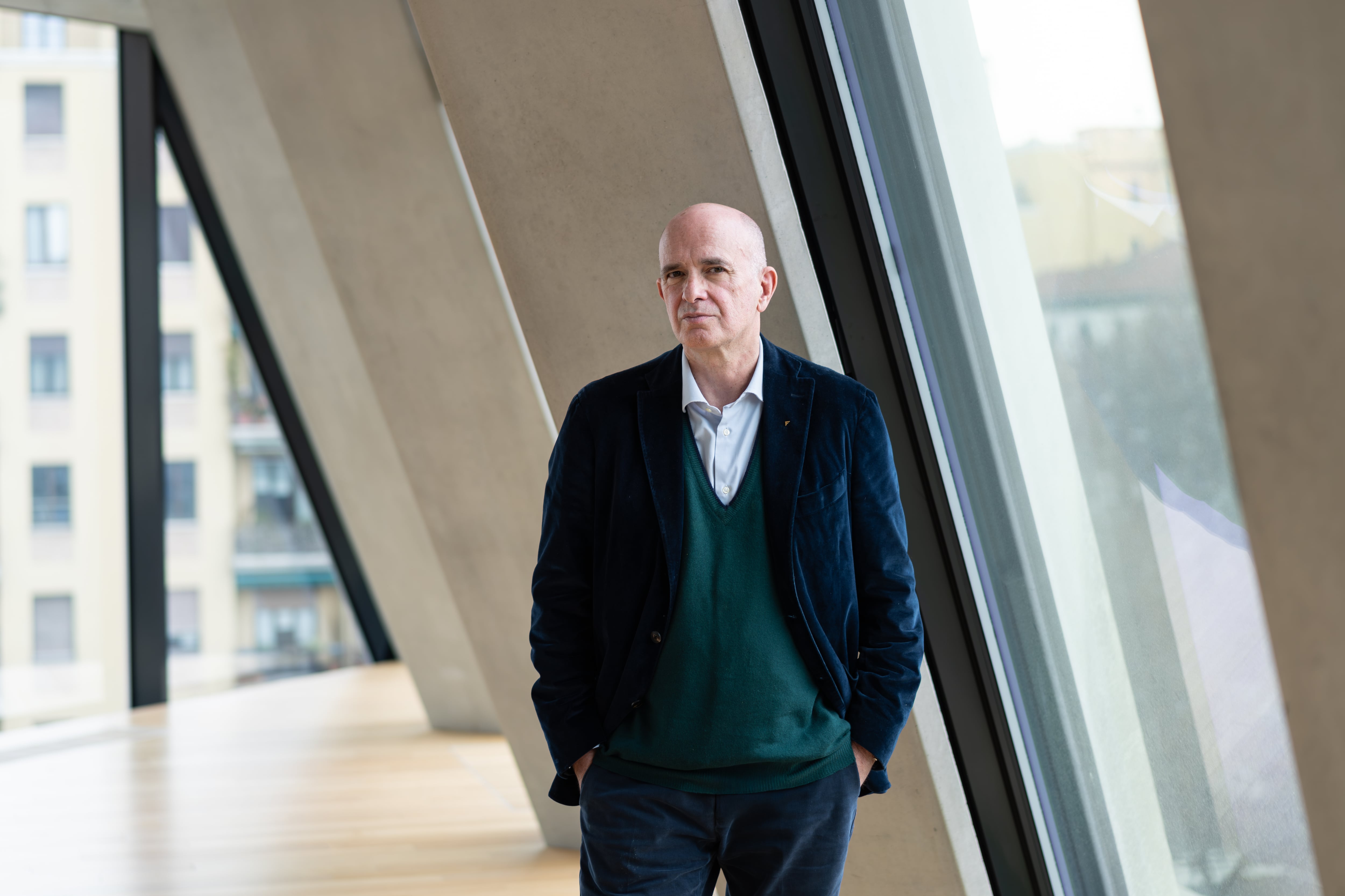 Carlo Feltrinelli, en la Fundación Feltrinelli de Milán.