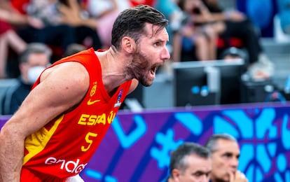 Rudy Fernández, capitán de la selección, es el único integrante del equipo campeón del mundo que continúa en este Eurobasket.