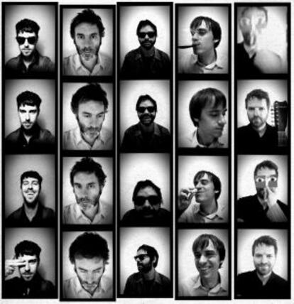 El grupo valenciano de música pop 'La habitación roja'.