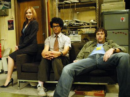 'The IT crowd': ¿Ha probado a apagarlo y encenderlo de nuevo?