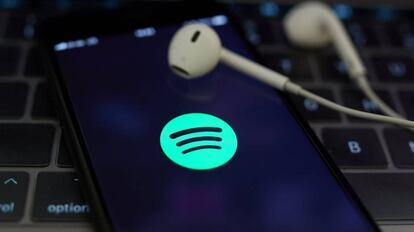 Aplicación móvil de la plataforma musical Spotify