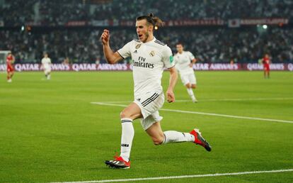 Bale celebra el 0-2.