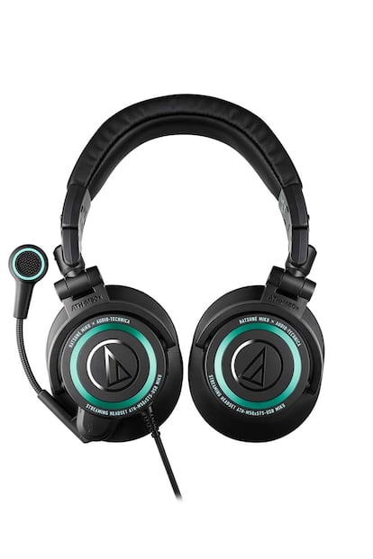Nuevos auriculares Audio-Technica ATH-M50xSTS-USB MIKU de color verde