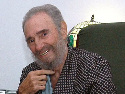 Fidel Castro, durante su convalecencia en el hospital, en una imagen sin datar.