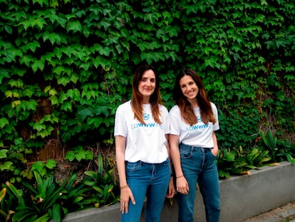 Las abogadas Nuria Moreno (izquierda) y Georgina Viaplana, cofundadoras.