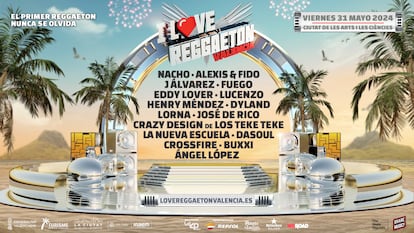 El festival I Love Reggaeton Valencia reunirá a los amantes del primer reggaeton en la Ciudad de las Artes y las Ciencias.