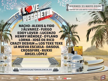 El festival I Love Reggaeton Valencia reunirá a los amantes del primer reggaeton en la Ciudad de las Artes y las Ciencias.