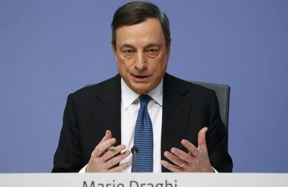 Mario Draghi, presidente del BCE