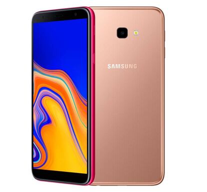 La gran novedad de este Samsung Galaxy J4+ es su gran pantalla de seis pulgadas