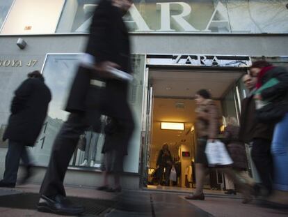 Tienda de Zara en el centro de Madrid.