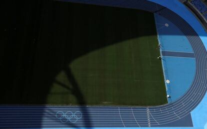 Estádio Olímpico de Rio onde se celebrarão as provas olímpicas de atletismo.