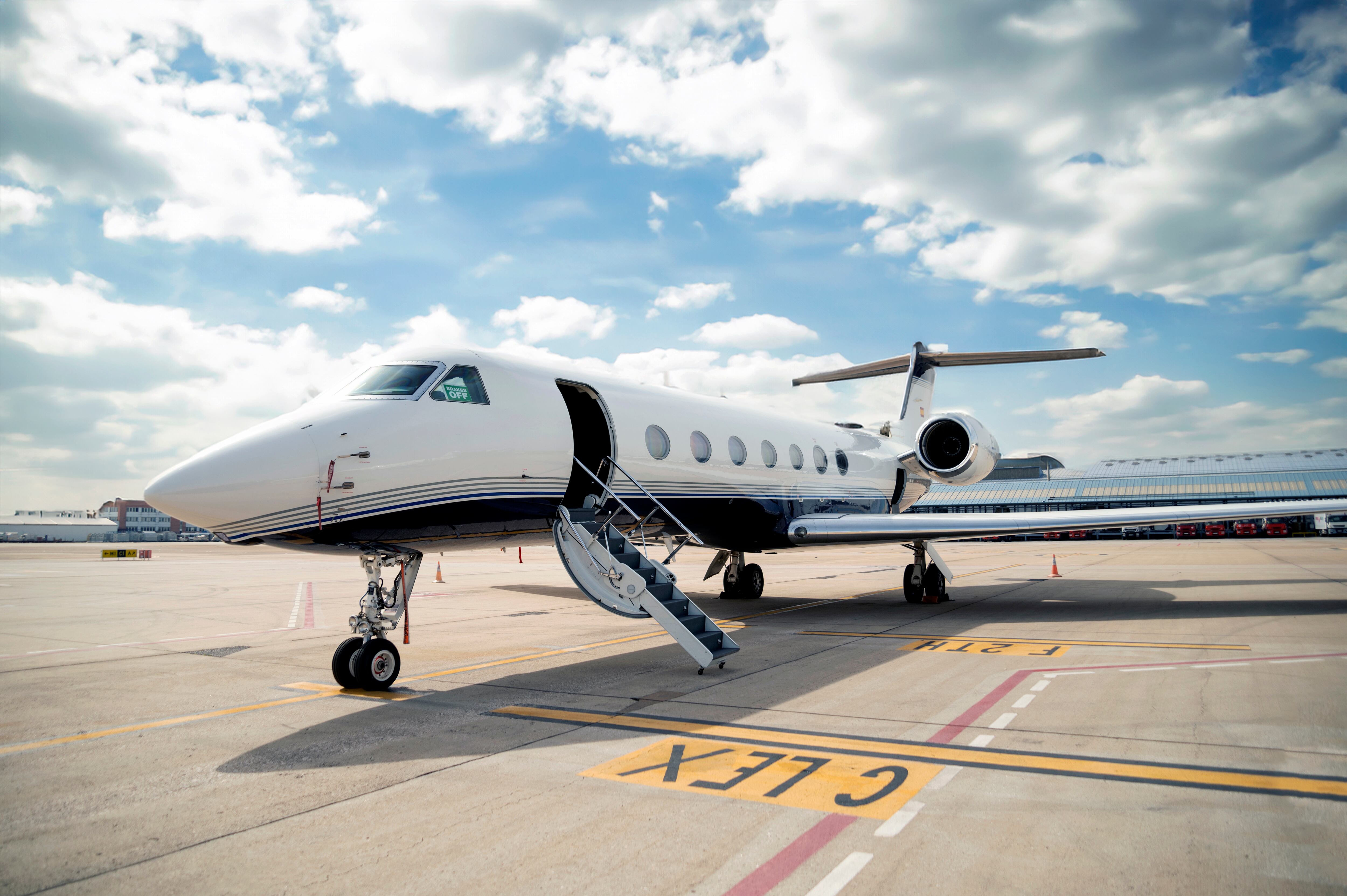 Avión privado modelo Gulfstream G550 de la compañía Welojets.