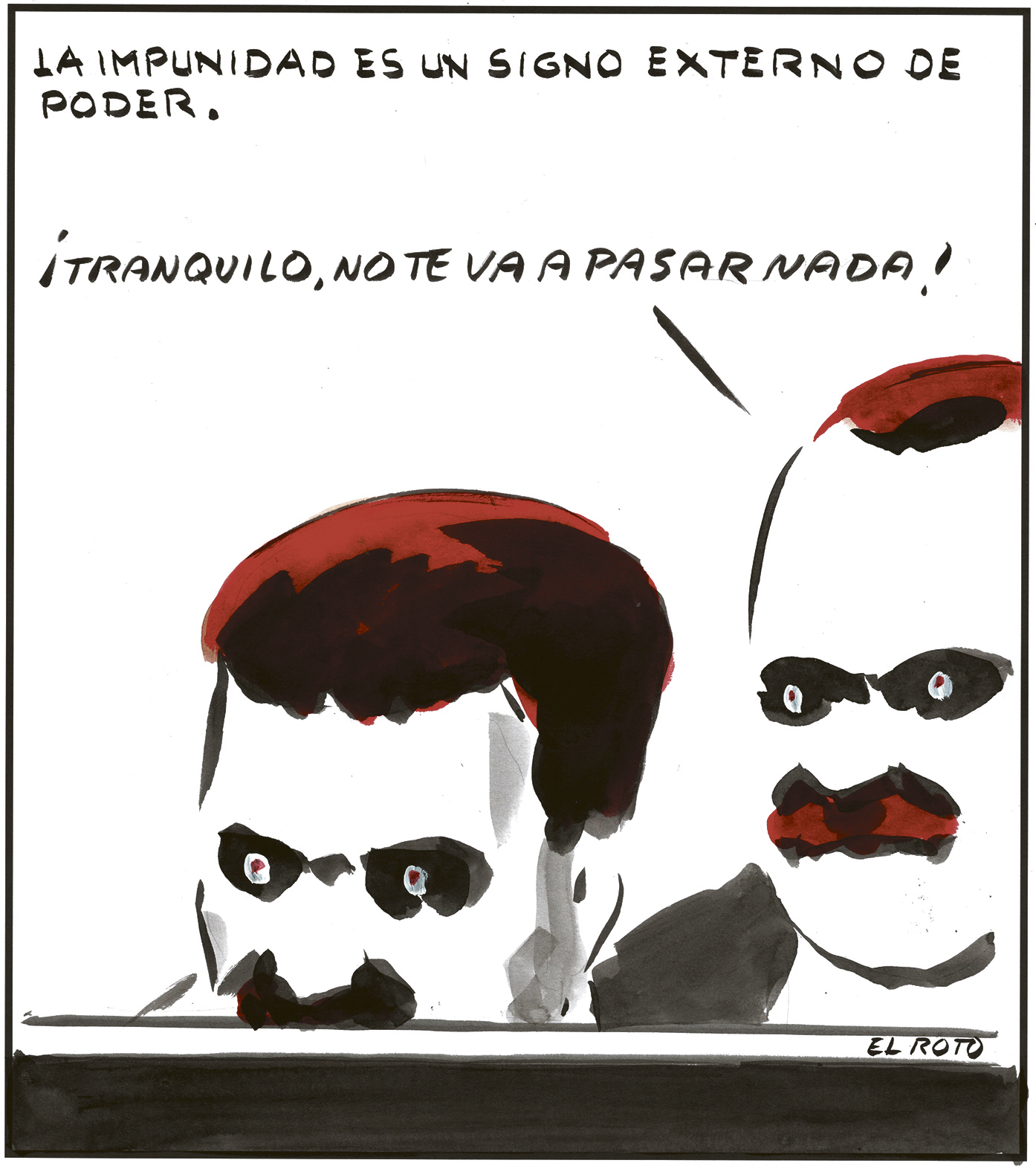 Viñeta de El Roto del 10 de septiembre de 2025
