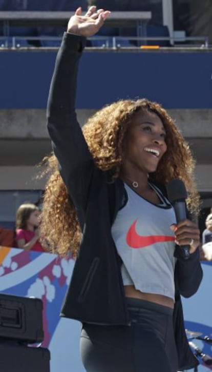 Serena Williams, en Nueva York.