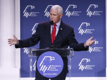 El exvicepresidente de Estados Unidos Mike Pence