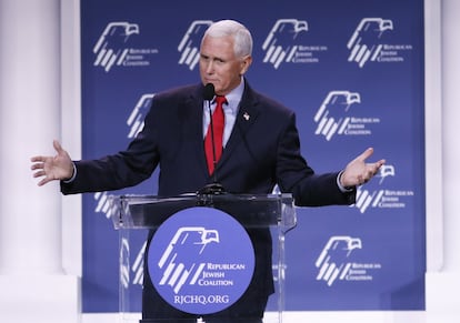 El exvicepresidente de Estados Unidos Mike Pence