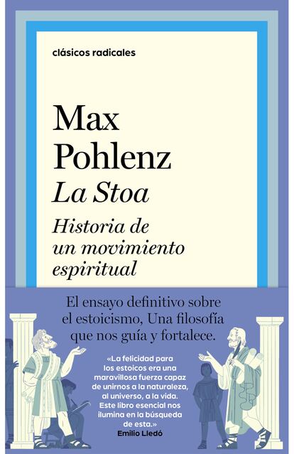 portada libro 'La Stoa. Historia de un movimiento espiritual', MAX POHLENZ. EDITORIAL TAURUS