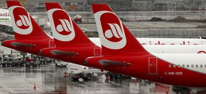 Aviones de Air Berlin.