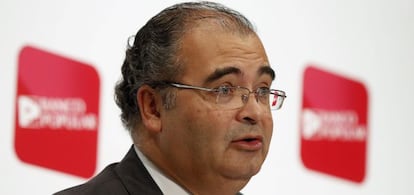 El presidente de Banco Popular, &Aacute;ngel Ron. 