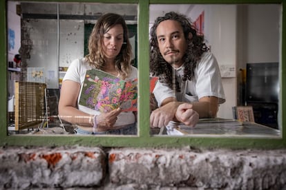 Lucía y Rodrigo Alarcón en Ciudad de México.