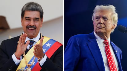 Nicolás Maduro y Donald Trump