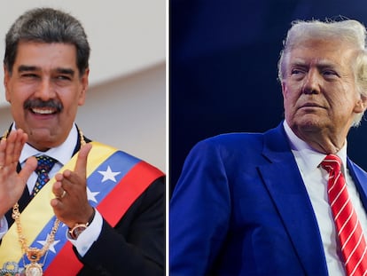 Nicolás Maduro y Donald Trump