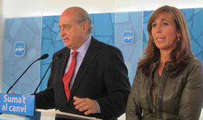 Jorge Fernández y Alicia Sánchez-Camacho.