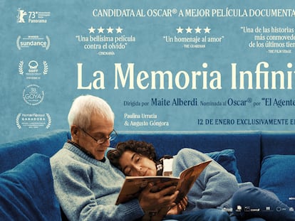 Cartel promocional de 'La memoria infinita'. BTEAM PICTURES.