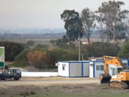 Un aspecto de los terrenos de Las Aletas.