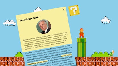 Por las tuberías con Super Mario: un viaje interactivo