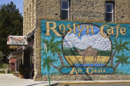 O autêntico Roslyn Café.