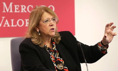 Elvira Rodr&iacute;guez, presidenta de la CNMV