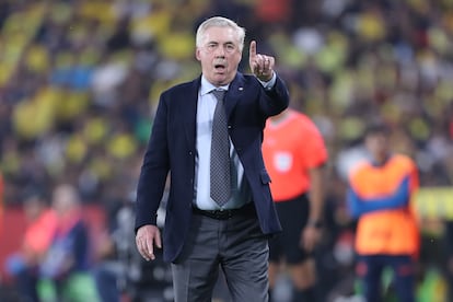 El entrenador de Brasil, Carlo Ancelotti.