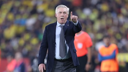 El entrenador de Brasil, Carlo Ancelotti.
