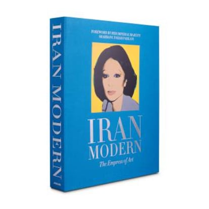 La portada del libro 'Iran Modern: The Empress of Art'.