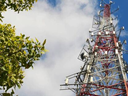 Torre de telecomunicaciones.